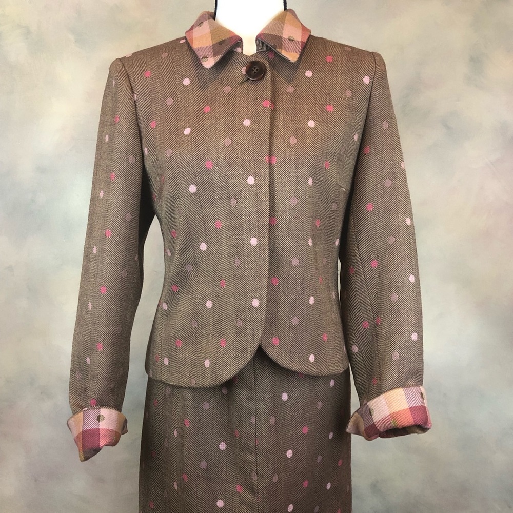 Garfield & Marks blazer & skirt vintage career